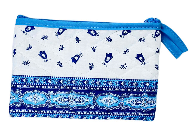 Provence Quilted Pouch PM (Marat d'Avignon Tradition white b) - Click Image to Close